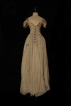 Mutedance 24 Spring/Summer Shell Sleeve Waist Dress MD-MD24SS15-KHAKI PM137